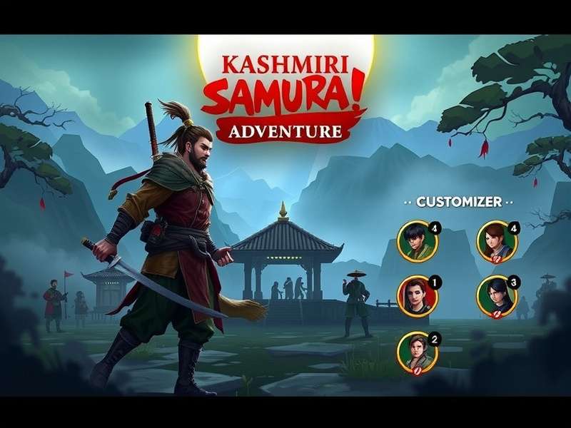 Kashmiri Samurai Adventure character customization